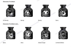 Ink Slime Bendy and the Ink Machine with Mystery Figure Head assorted Blind Jar