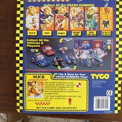SEALED Crash Test Dummies Bendable Figure SLICK Tyco 1991 New Vintage MOC
