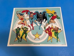 DC COMICS SUPER POWERS POSTER BRAND NEW SUPERMAN WONDER WOMAN GREEN LANTERN.