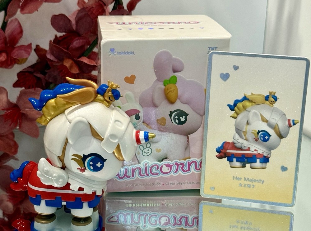 Unicorno Chibi Style Series Tokidoki TNT Unicorno Her Majesty AUTHENTIC USA New