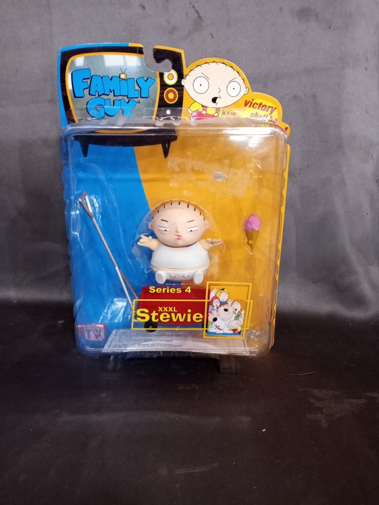 new sealed Stewie Family Guy Series 4 XXXL figure NIP 2005 Mezco