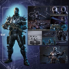 AGENT VENOM FIGURE HOT TOYS CMS025 MARVEL SEALED