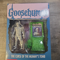Complete Set of 5 Trick or Treat Goosebumps Action Figures + Bonehead Halloween