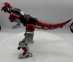 Power Rangers Dino Fury Hasbro T-Rex Champion Zord Action Figure Toy Red Silver
