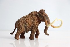 TNG Mammonteus Primigenius Model Elephant Animal Figure Toys Decor Xmas Gift