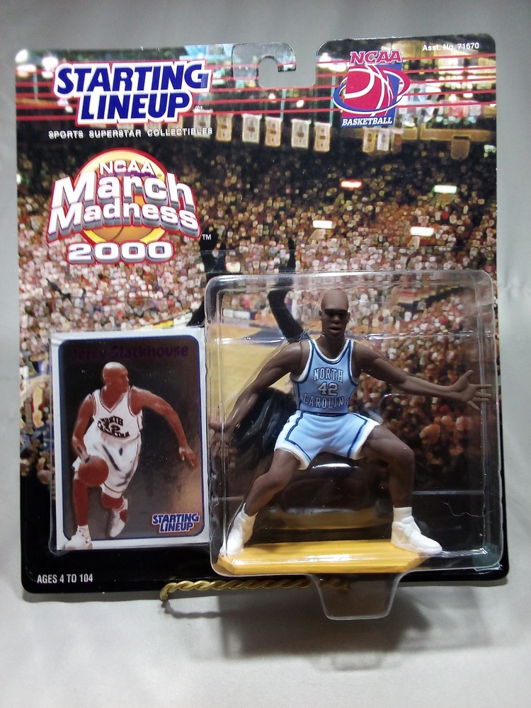 2000 Jerry Stackhouse March Madness Action Figure(UNC) Starting Lineup