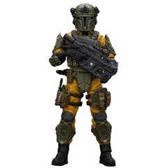 HIPLAY JOYTOY Stellar Scar Assault Team 1/18 Action Figure