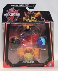 BAKUGAN Generation 3 Special Attack Bruiser Mantid Titanium Trox Starter Pack
