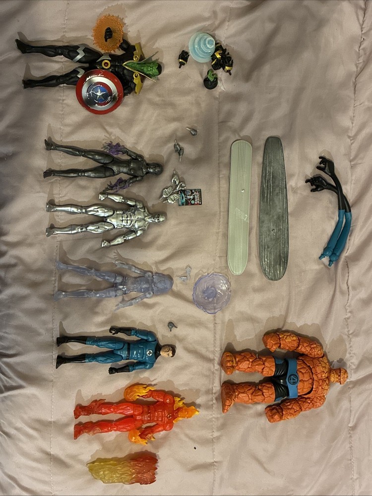 marvel legends fantastic four lot