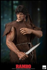 ThreeZero First Blood John Rambo Sylvester Stallone 1/6 Scale Action Figure-NEW