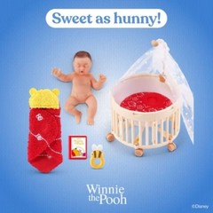5 Surprise Mini Baby Disney Capsule: Mini Silicone Babies, Accessories & Playset