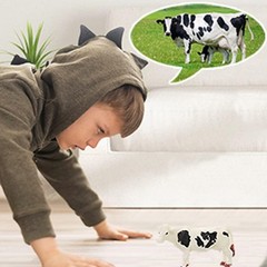 15PCS Realistic Farm Animal Figures Toy Set Educational Playset Kids Learning
