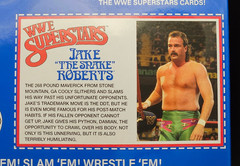 LJN WWE Superstars Retro Jake The Snake Roberts Wave 3 Black Card 2026 +++++++++