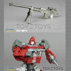 3D DIY Matrix Workshop M-04 Weapon Upgrade Kit For SIEGE Deluxe Ironhide