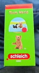 Schleich Farm Cat Play Set, Model# 42501, Ages 3 Yrs+, Cats Scale 1:1, NEW
