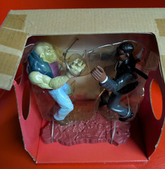 Men in Black MIB Body-Slam Jay vs Alien Perp Figure Hasbro 1999 NEW