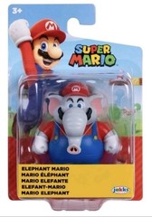Jakks Pacific World of Nintendo Super Mario ELEPHANT MARIO 2.5″ Inch Figure NEW!