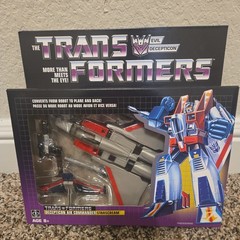 NEW Transformers 2018 Vintage G1 Walmart Exclusive Starscream Reissue