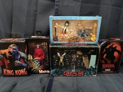 NECA Lot of 5 Gremlins Winter 2 Pack Bill and Ted Zarak King Kong Misfits