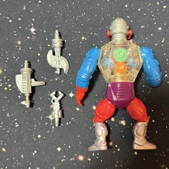 ROBOTO 100% Complete *CLEAN* Vintage MOTU Masters of the Universe Figure Comic