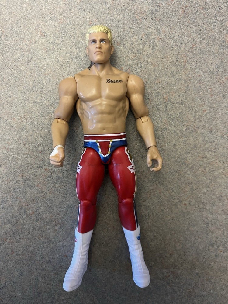 WWE Mattel Main Event Championship Showdown 24 Cody Rhodes Wrestling Figure Toy