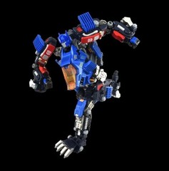 Transformers x Diaclone x Zoids Synergenex Shield-D-Prime Figure ***IN-HAND***