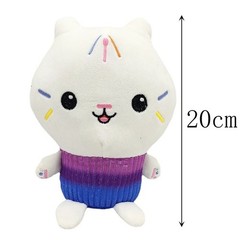 25CM/10″ Gabby’s Dollhouse Pandy Paws Plush Toy Stufed Gift Toy Free Import Cute