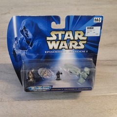 STAR WARS EPISODE 1 COLLECTION 4 iV MICRO MACHINES 1999 MOC NEW BLISTER See Pics