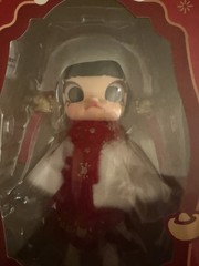 POP MART Molly Galloping Wealth Series 1:8 Action Figure Red/White