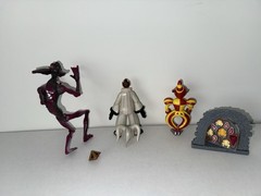 Scooby-Doo Movie Jester, Spooky Demon, Luna Ghost 2002 Action Figures Loose Rare