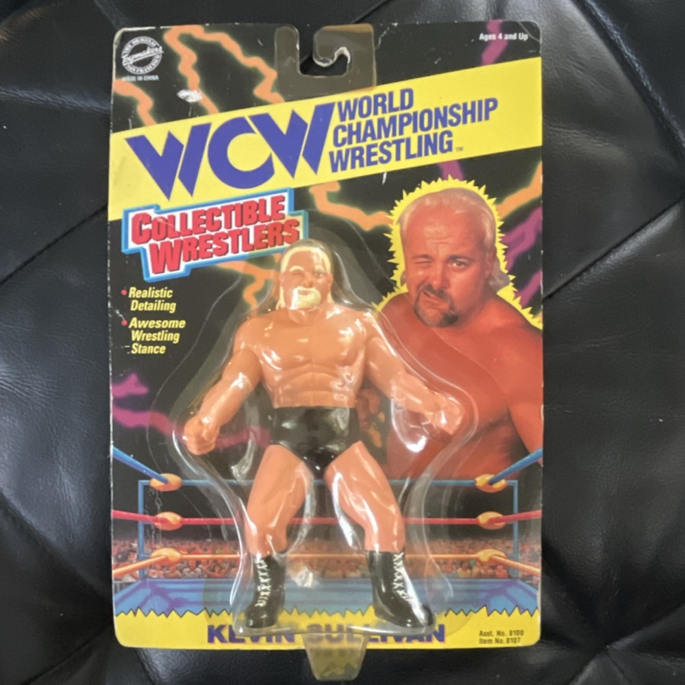 Original San Francisco Toymakers WCW Kevin Sullivan Action Figure 1994 Collecto…