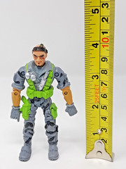 Gerard Rainer 4″ articulated figure 2003 Lanad the elite corps Fixer