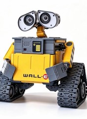 Pop Mart GONG WALL·E Robot Mobilization Kawara Tsutomu Assembly Figure Model Kit