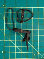 Mythic Legions Four Horsemen Brown Leather Gladiator “3 BROWN LEATHER BELTS” NEW