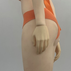 Super Duck 1/6 Female Head Sculpt Purple Hair Seamless 12″ Doll Body Figure