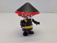 Ryan’s World Samurai Panda Action Figure Bonkers Toy 3″ Hat Armor Black Red