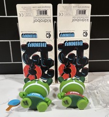 Kidrobot Dunny 2012 Series Ping Pong 3″ Vinyl Figures Mauro Gatti Lot of 2