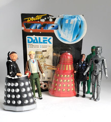 Doctor Who DAPOL Davros RED GOLD Dalek 7th Dr ACE ICE WARRIOR CYBERMAN Figures