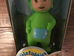 1998 Vintage (Playskool) “TELETUBBIES” (DIPSY) PVC Doll, NEW! RARE!