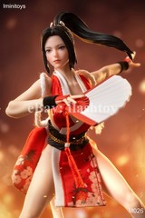 iminitoys M026 1/12 Female Fighter Shiranui Mai Collectible Action Figure Model