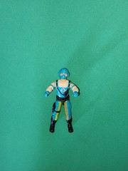 GI Joe Cobra Copperhead 1984 Variant Hasbro Vintage Blue Gloves figure No lot