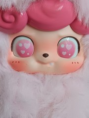 Q.KID EMOTIONAL HAIRY MONSTER AFFECTION BLIND BOX LOVE PINK FIGURE Jotoys