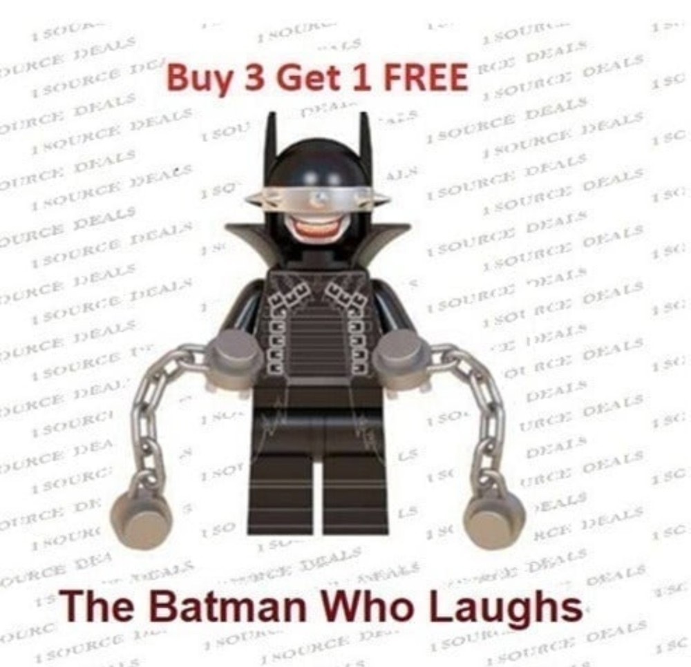 The Batman Who Laughs Custom Minifigure – Mini Figure New