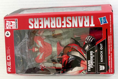 New Transformers R.E.D. Prime Knock Out 6″ Action Figure Hasbro 2021 Knockout