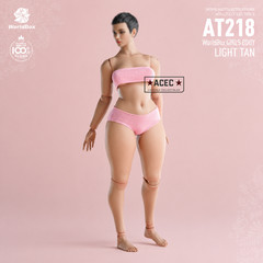 WorldBox AT218 1/6 Plus Size Female Body Light Tan Durable Flexible Joint Figure
