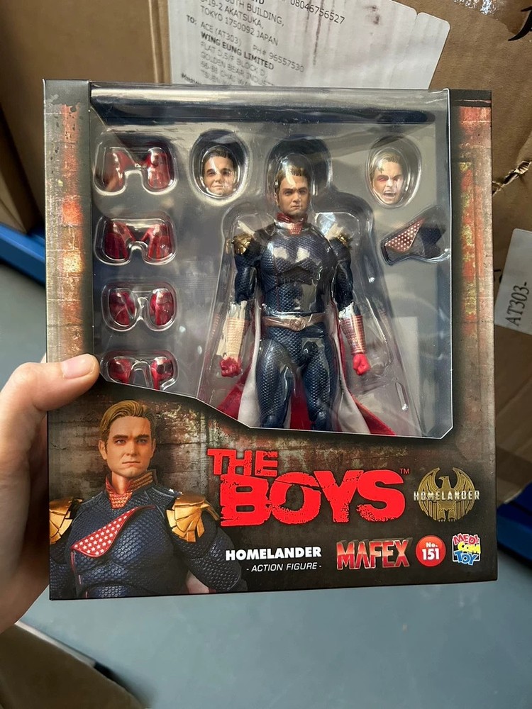 MAFEX No.151 1/12 The Boys Homelander Action Figure In Stock