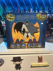 sealed 2014 MATTEL TO THE BATCAVE BATMAN FIGURE SET ** 1966 TV ADAM WEST ** 🔥