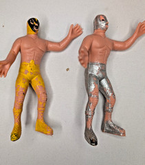 Vintage Mexican Wrestling Figures LUCHO LIBRE x11