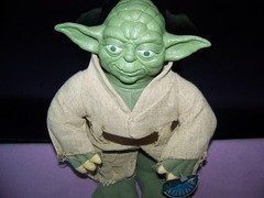 Star Wars George Lucas Super Live Adventure show souvenir Yoda doll 1992 NWT