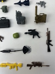 💥GI JOE 80s 90s ARAH 30 Piece Weapons Accessories Lot Hasbro LOOK 1 Day Ship!👍